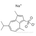 Acide 1-azulènesulfonique, 3,8-diméthyl-5- (1-méthyléthyl) -, sel de sodium (1: 1) CAS 6223-35-4
